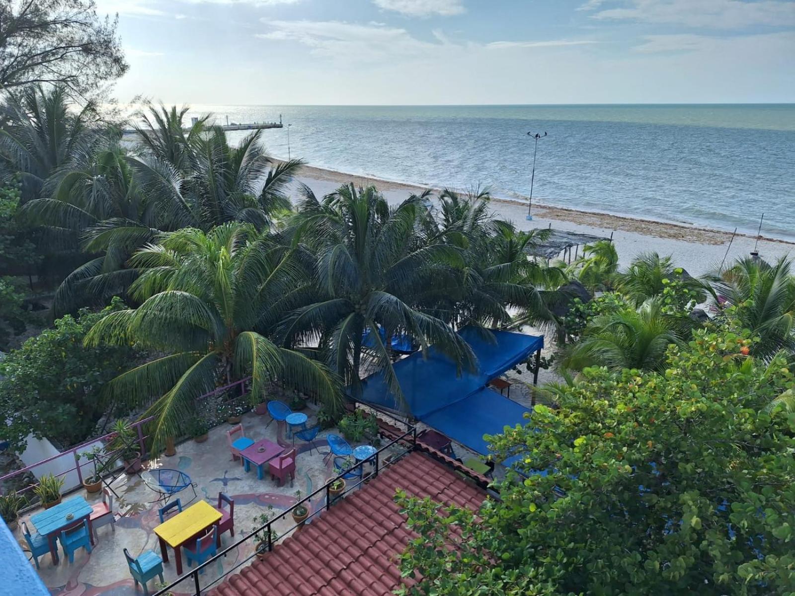 Hotel Gutierrez Celestun Exterior foto